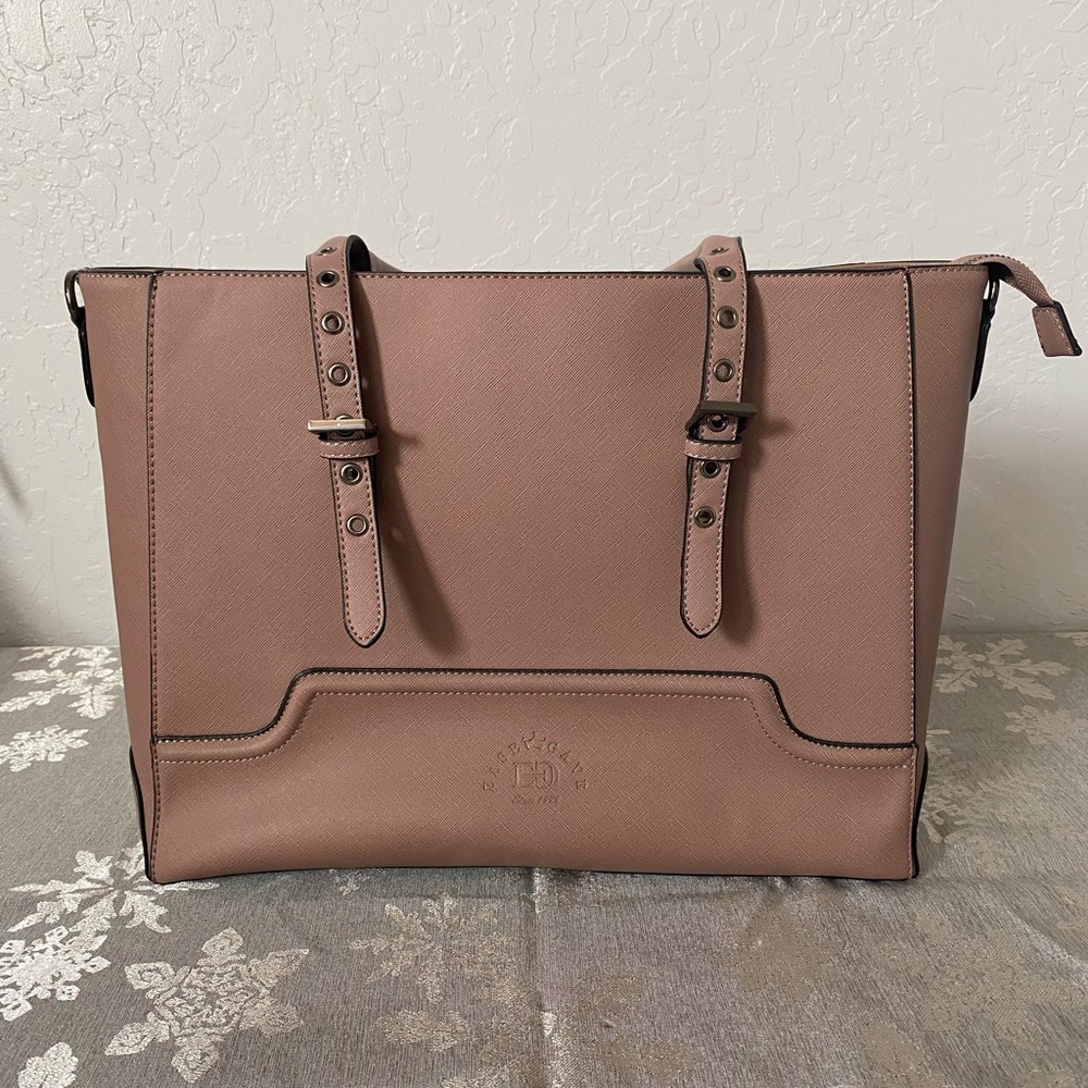 Mauve Laptop Tote